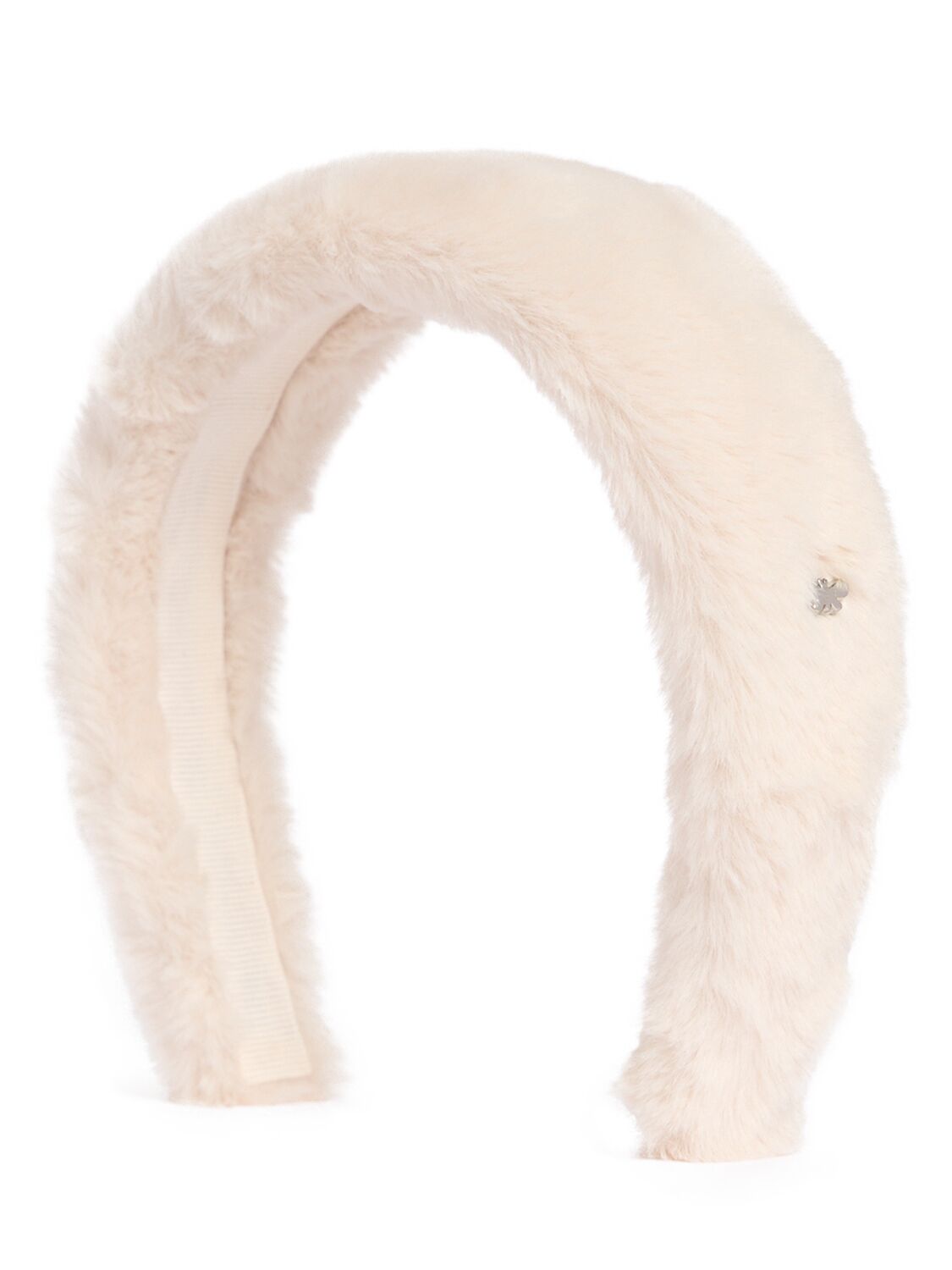 Weekend Max Mara Mitico Faux Fur Headband In White