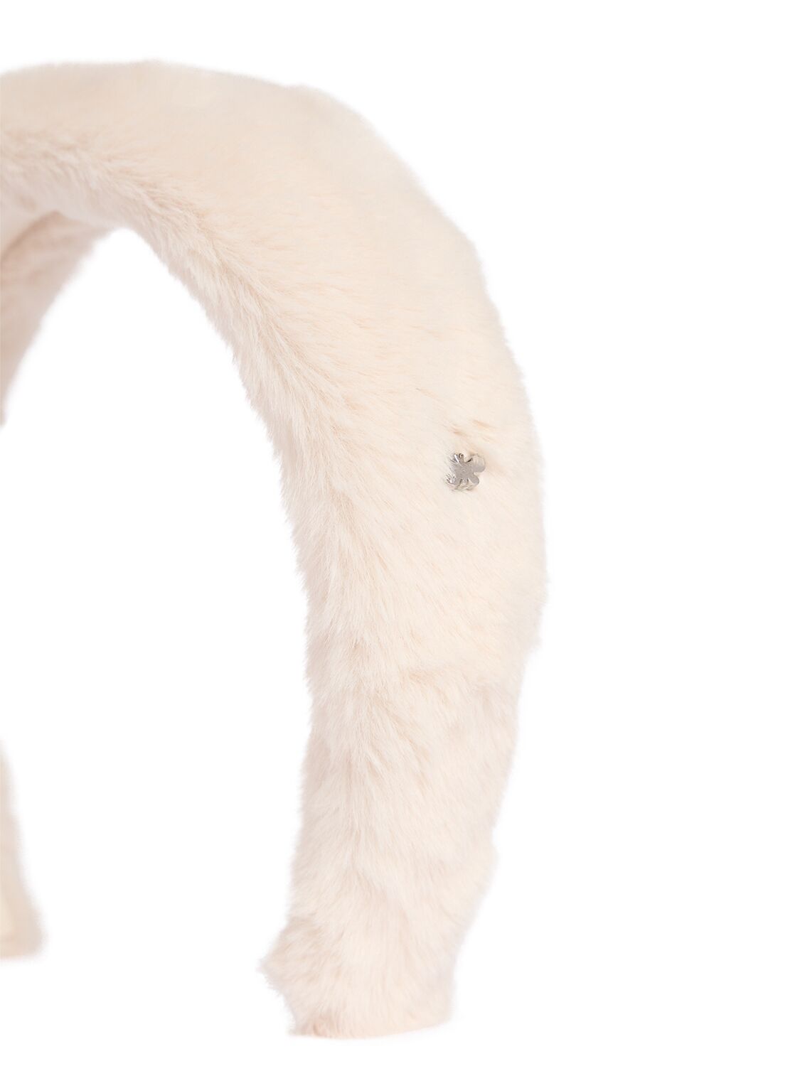 Shop Weekend Max Mara Mitico Faux Fur Headband In White