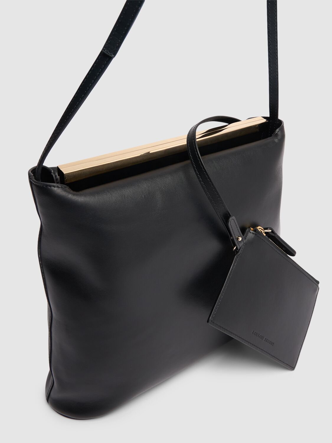 LOULOU STUDIO Linda Leather Shoulder Bag | Smart Closet