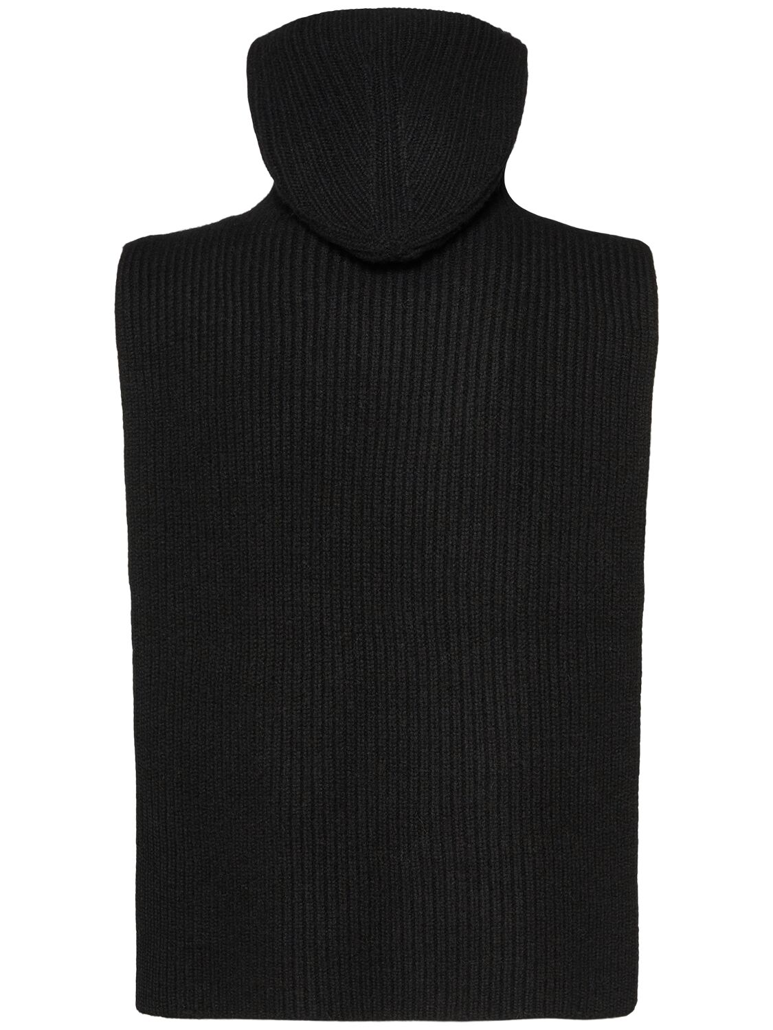 Shop Max Mara Livigno Cashmere Cape In Black