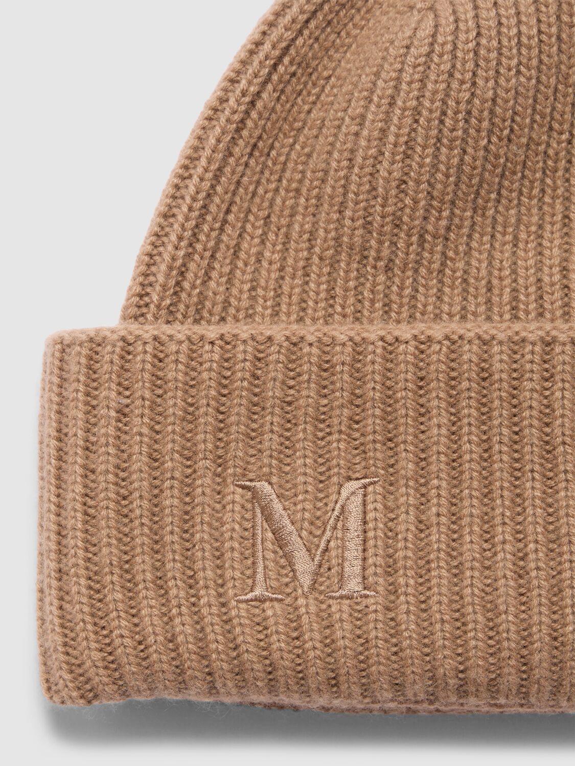 Shop Max Mara Retina Cashmere Beanie In Cammello