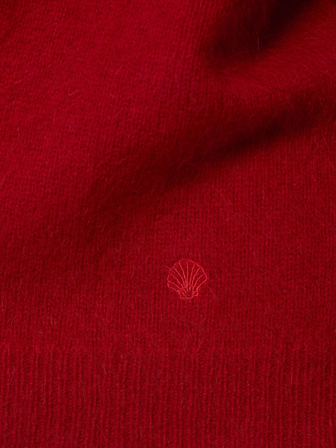 Shop Loulou Studio Ropo Wool Blend Crewneck Sweater In Red