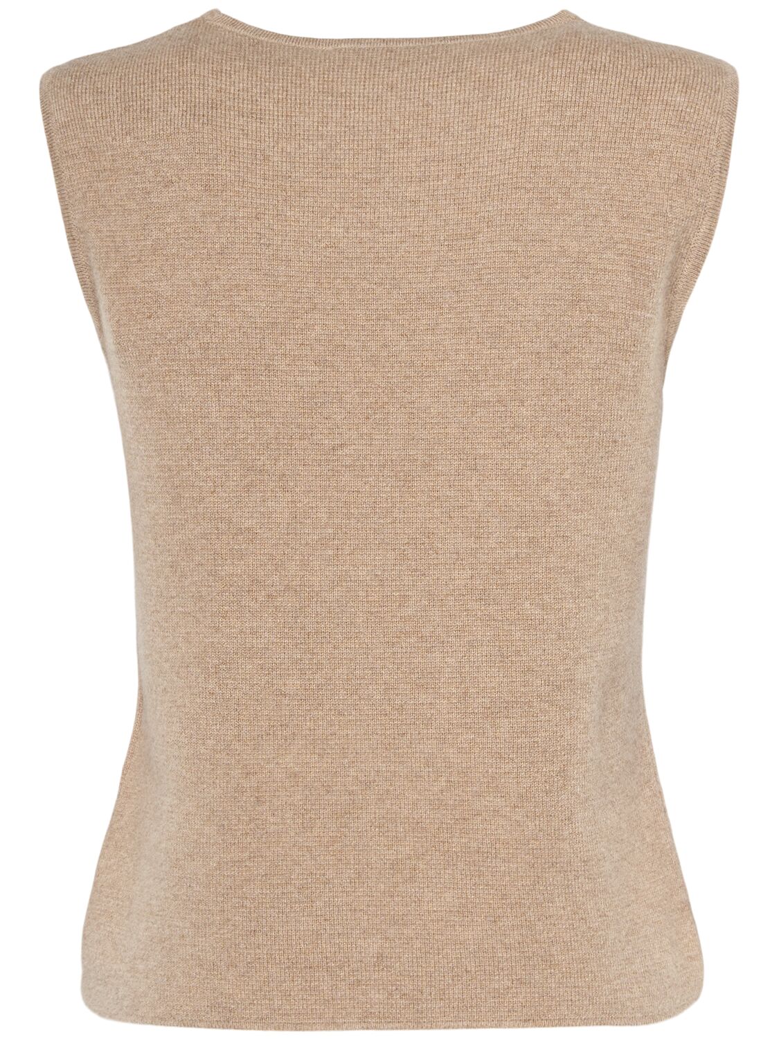 Shop Max Mara Fosco Wool & Cashmere Knit Top In Brown