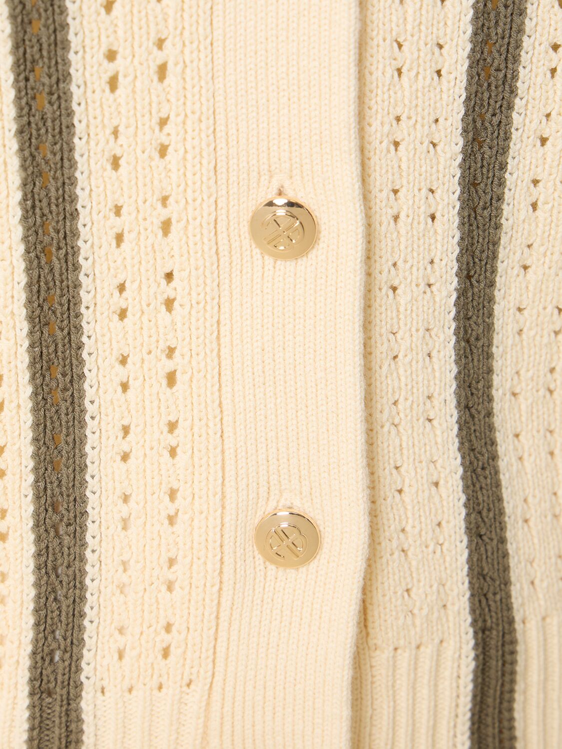ANINE BING CAMRYN COTTON & VISCOSE CARDIGAN 