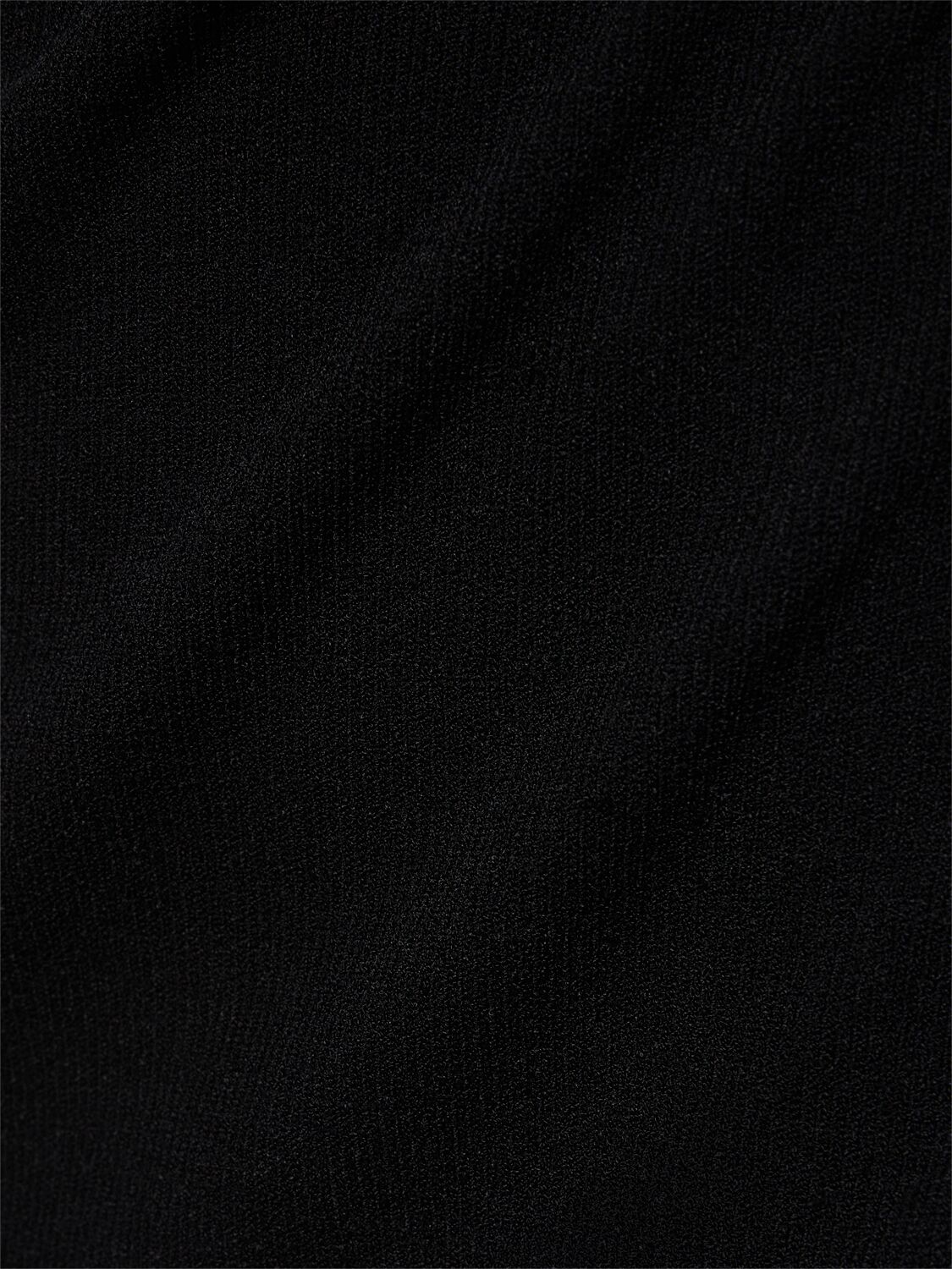 Proenza Schouler Ribbed-knit Halterneck Dress In Black