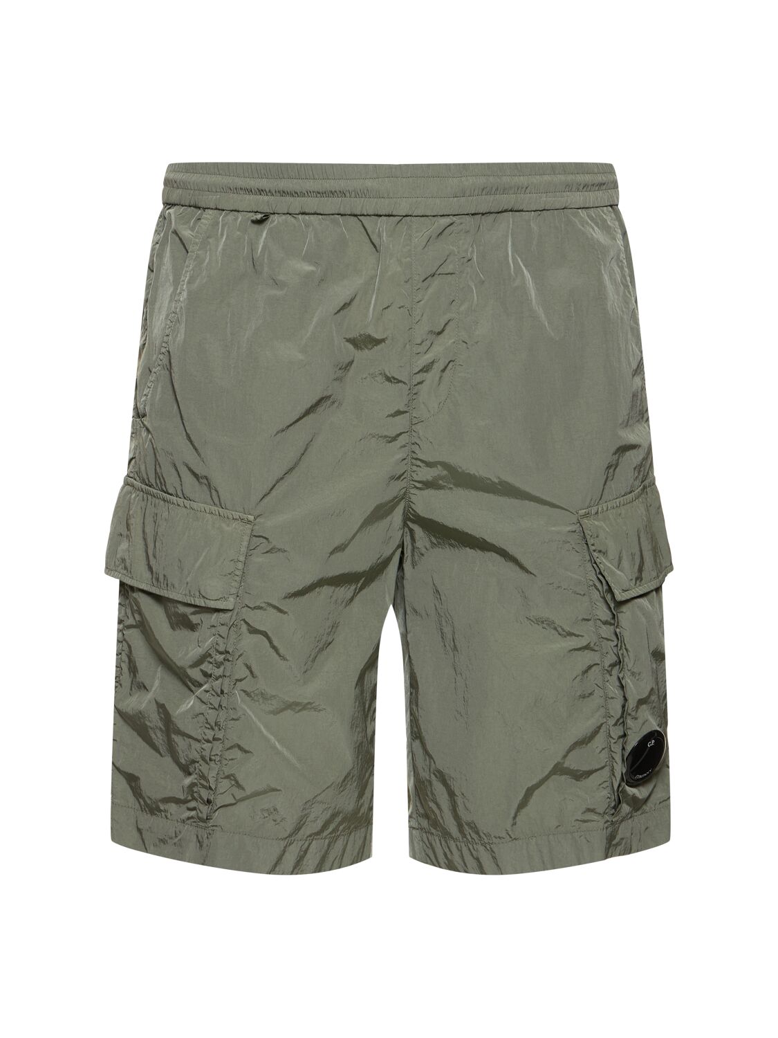 C.p. Company Chrome-r Cargo Shorts In Agave Green
