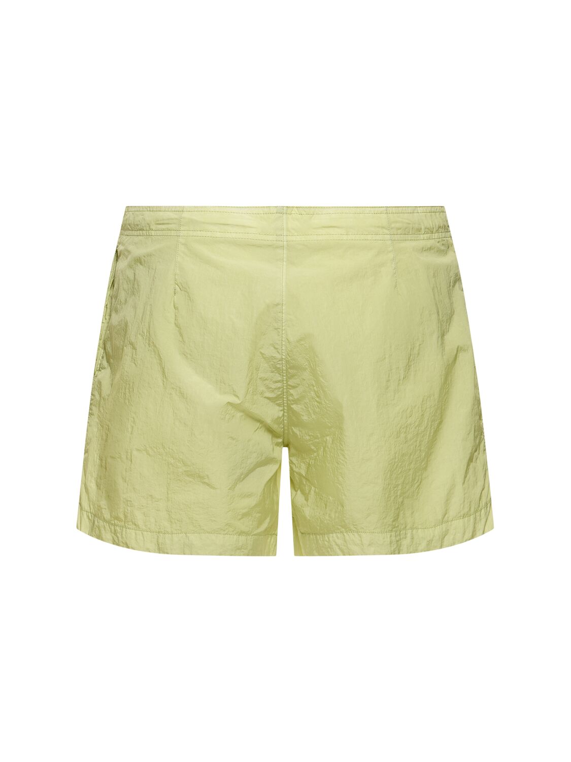 Shop C.p. Company Eco-chrome R Swim Shorts In White Pear