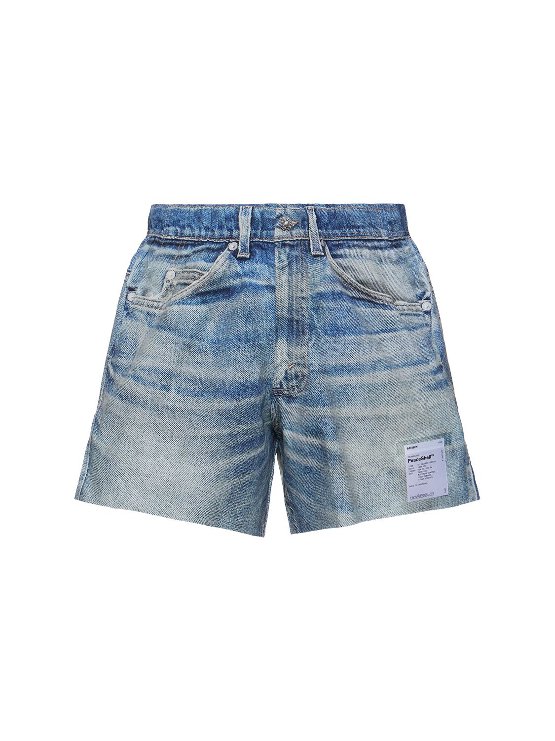 SATISFY PEACESHELL 5" TROMPE L'OEIL TECH SHORTS