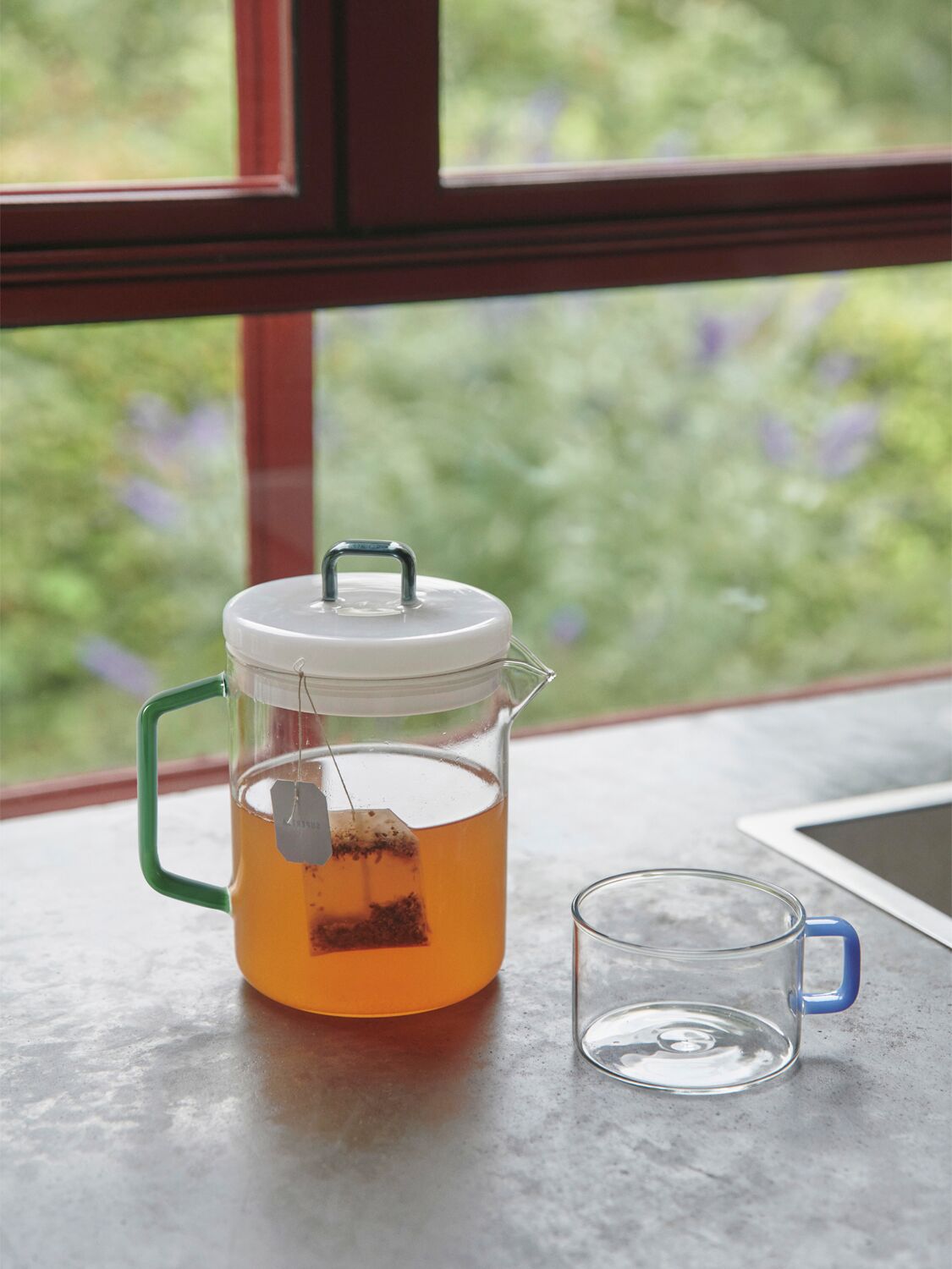 Hay Brew Pot In Transparent
