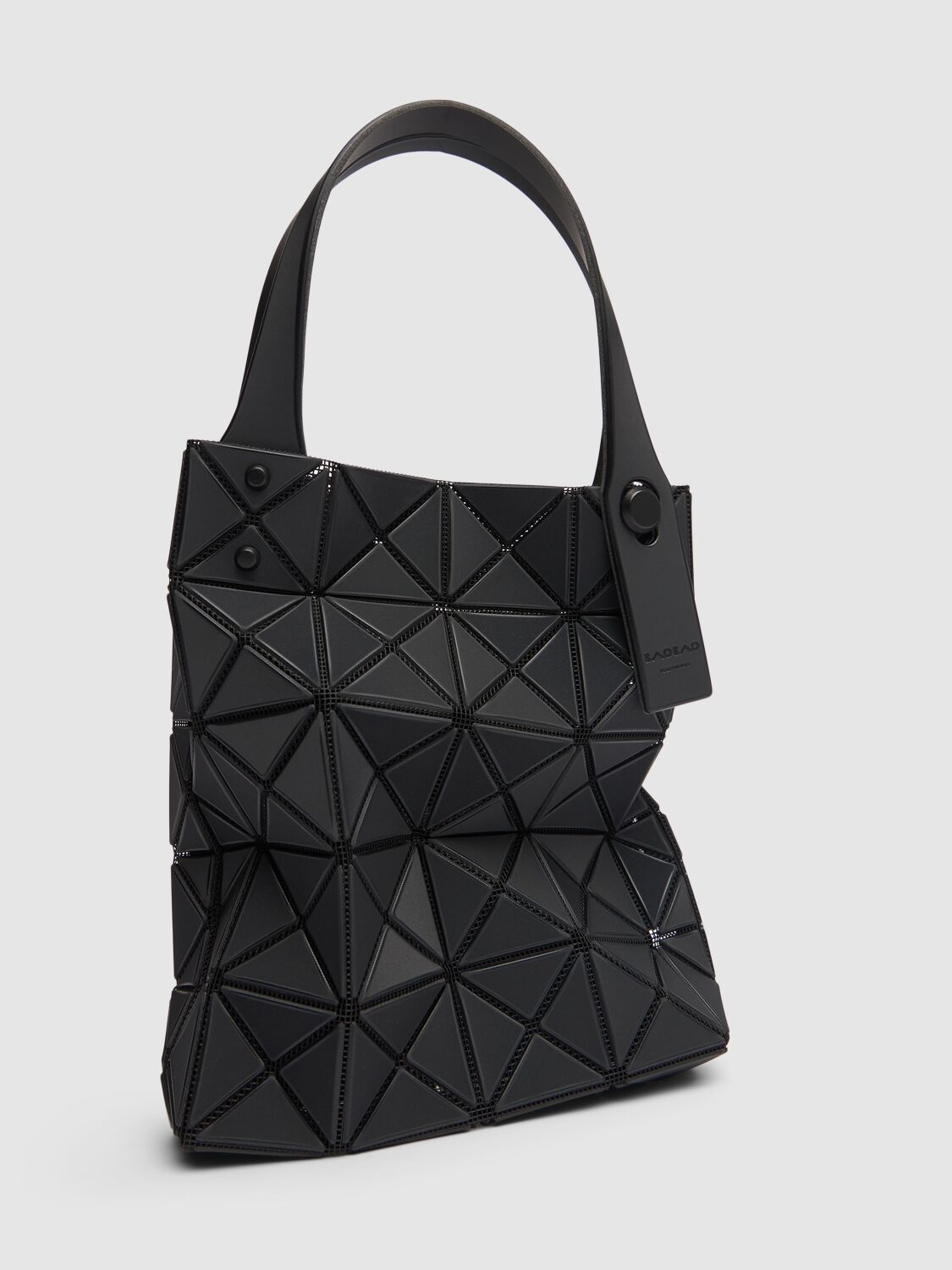 Shop Bao Bao Issey Miyake Prism Plus Top Handle Bag In Black