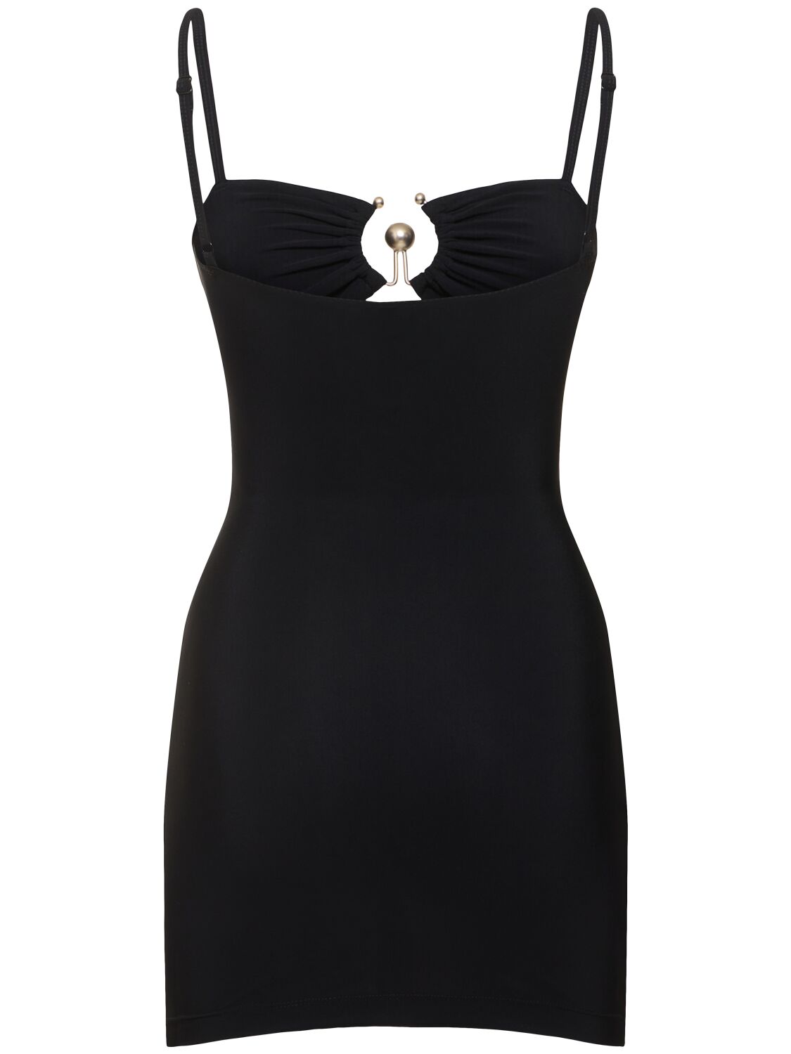 Shop Christopher Esber Cutout Mini Dress In Black