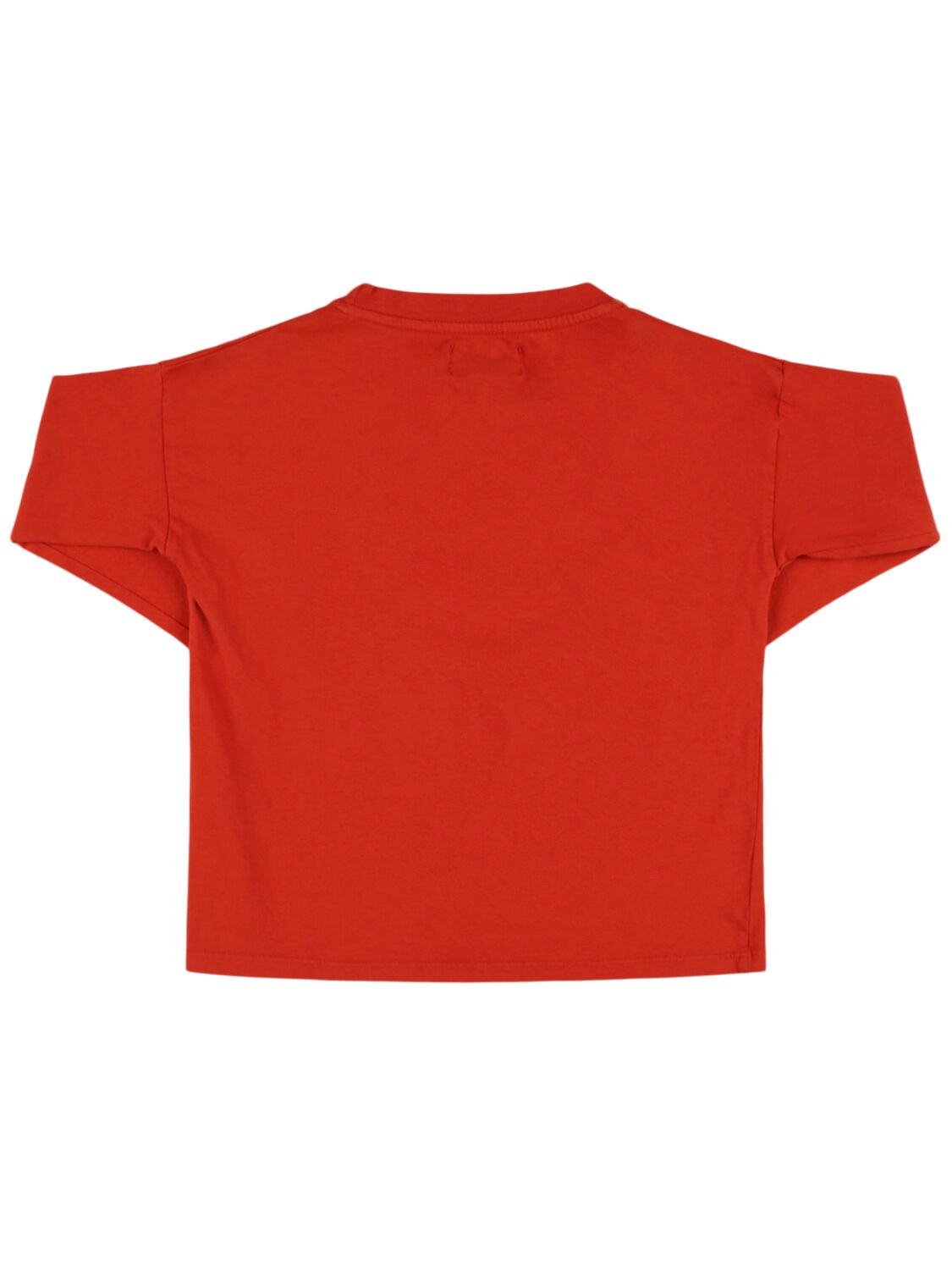 Shop Bobo Choses Bird Print Organic Cotton T-shirt In Red