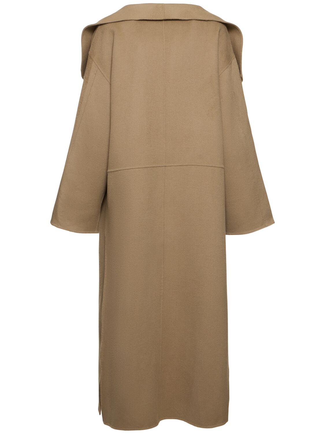 Shop Totême Signature Wool & Cashmere Coat In Beige