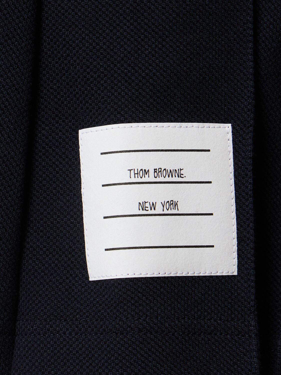 Shop Thom Browne Sleeveless Pleated Tennis Mini Dress In Blue