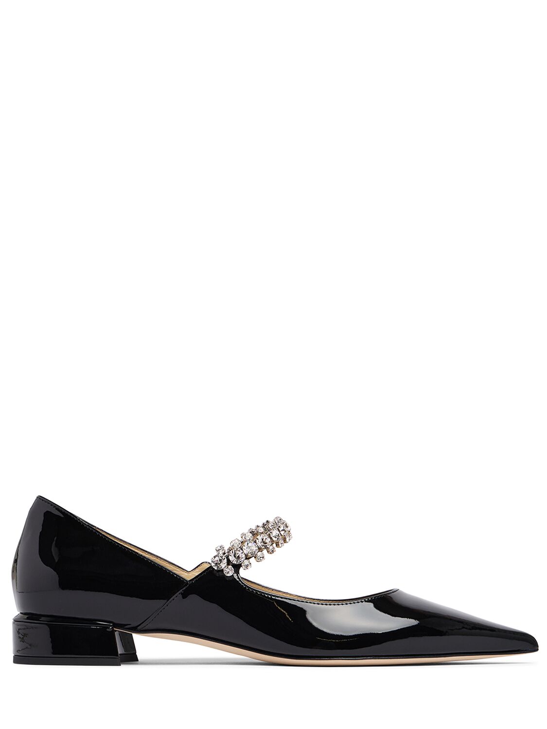 Shop Jimmy Choo 25mm Bing Leather Heels In Black