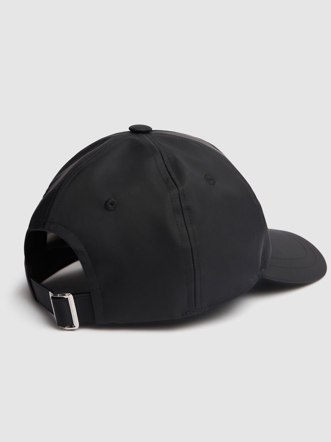Shop Rick Owens Logo Baseball Hat In Black