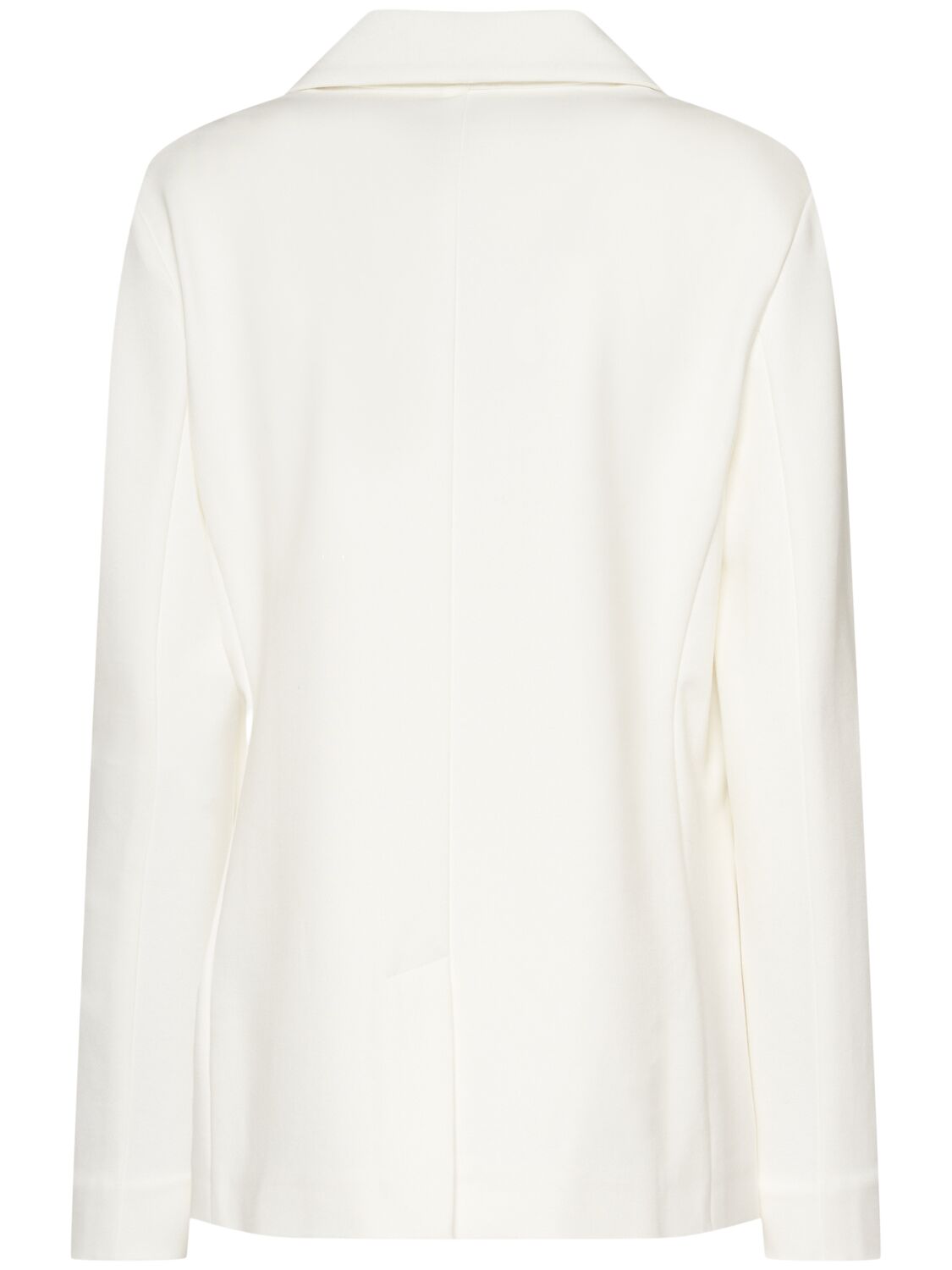 Shop Max Mara Joice Punto Milano Blazer In White