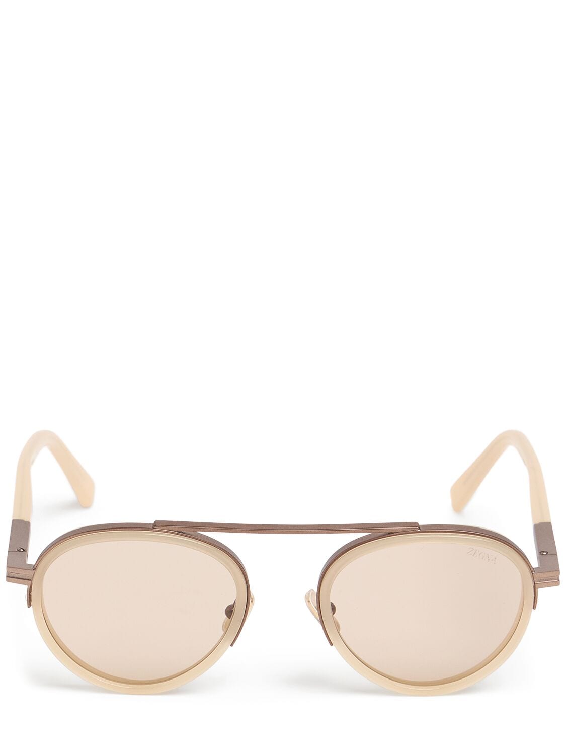 Orizzonte Ii Acetate & Metal Sunglasses