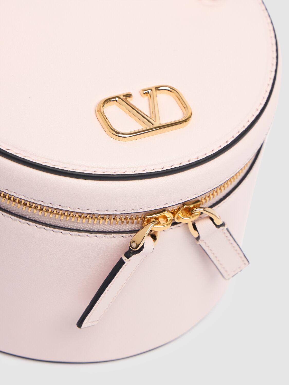 Shop Valentino Vlogo Signature Jewelry Box In Mauve Morn