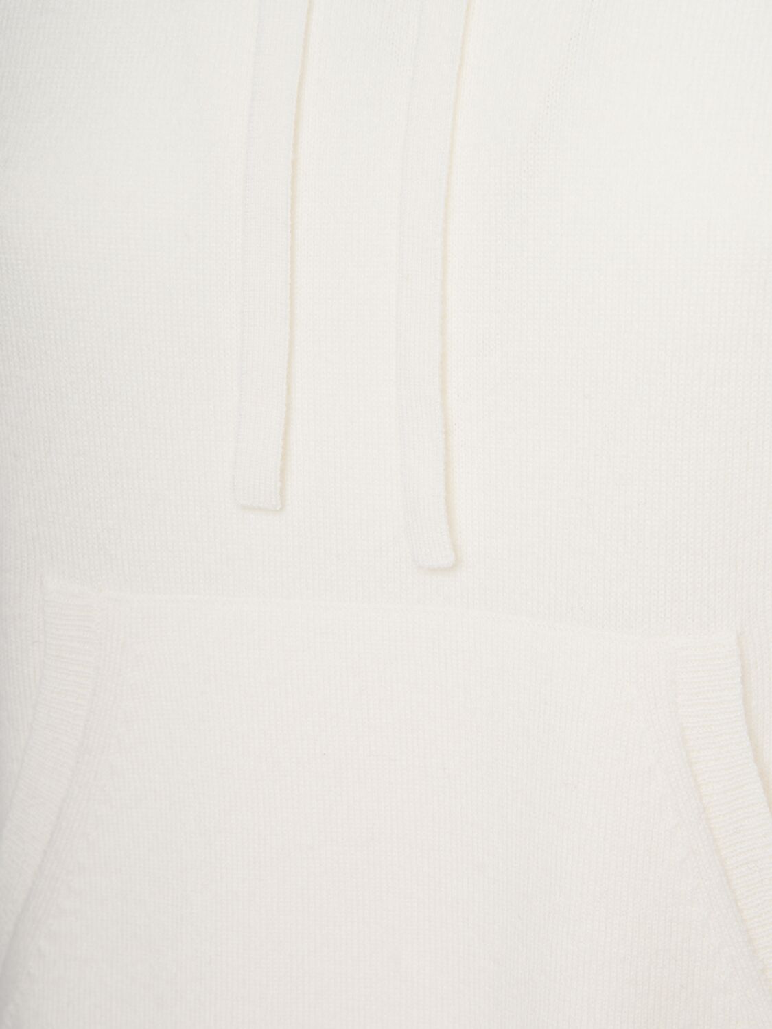 Shop Max Mara Tenente Hooded Wool & Cashmere Sweater In White