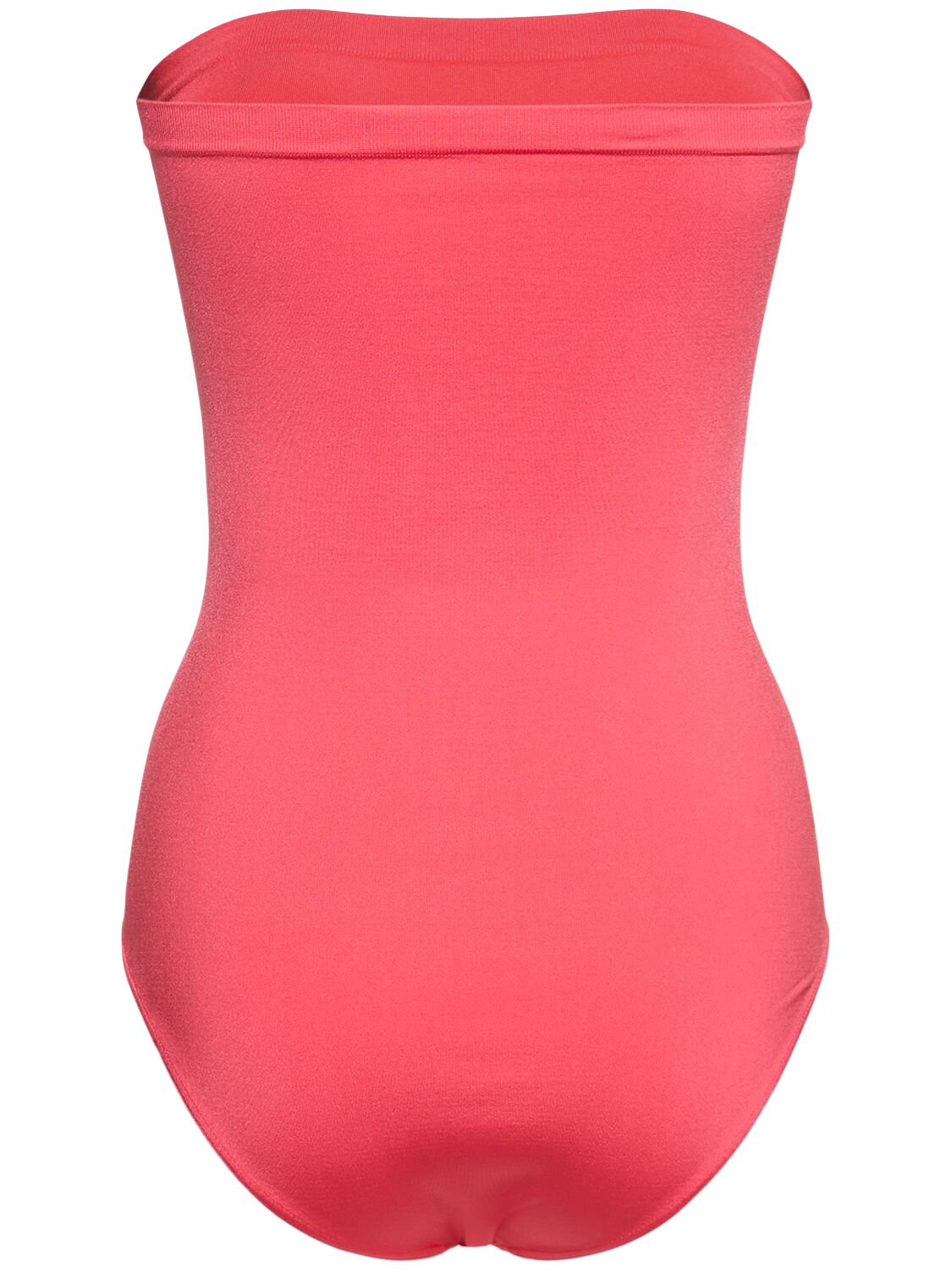 Shop Prism Squared Energized Strapless Bodysuit In Fuchsia