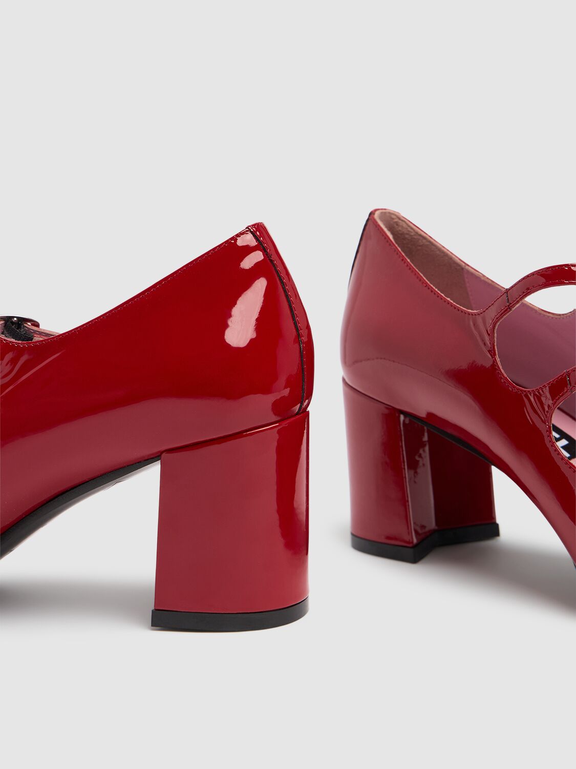 Shop Carel 60mm Alice Patent Leather Pumps In Red
