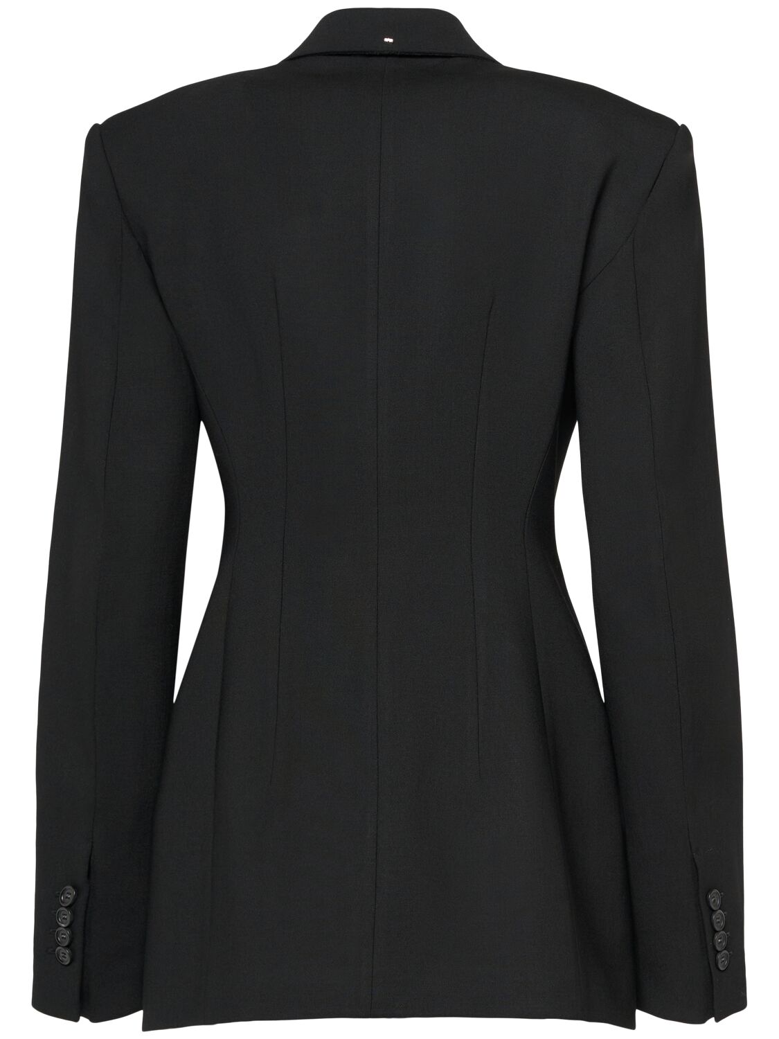 Shop Sportmax Danzica Wool Blend Blazer In Black