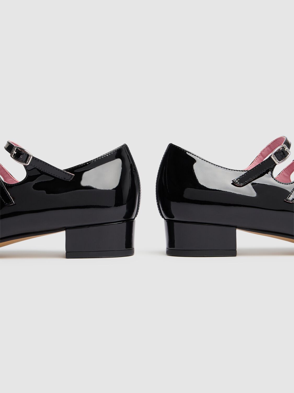Shop Carel 20mm Ariana Patent Leather Pumps In Black