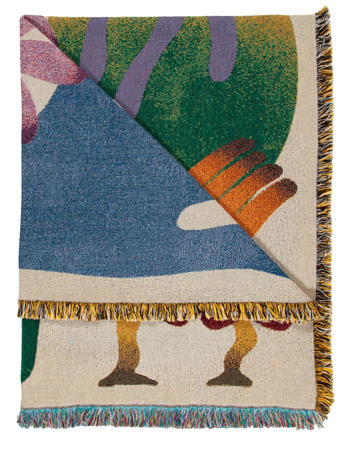 Shop Slowdown Studio Dumont Cotton Throw In Multicolor