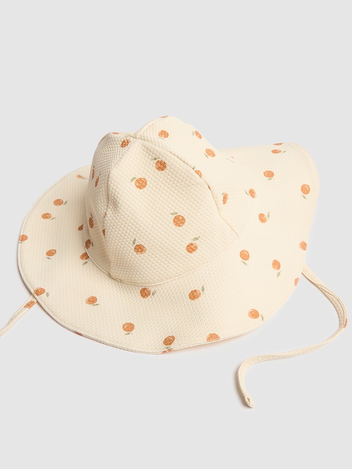 Shop Quincy Mae Printed Nylon Bucket Hat In White