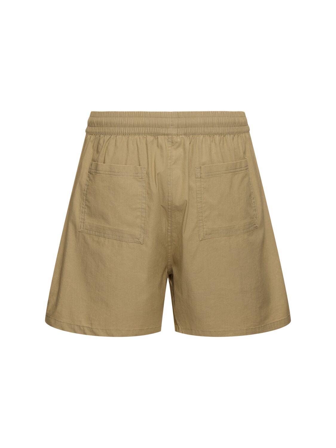 Shop Represent Cotton Blend Shorts In Olive Green