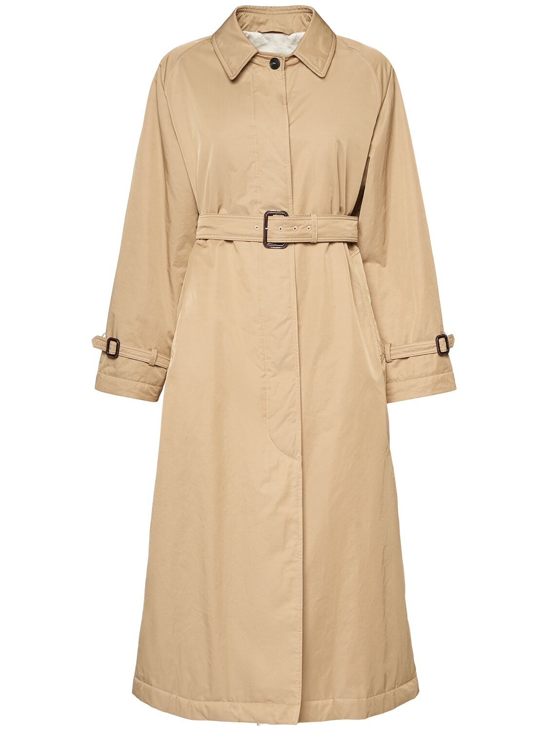 Shop Weekend Max Mara Trafoi Trench Coat In Beige