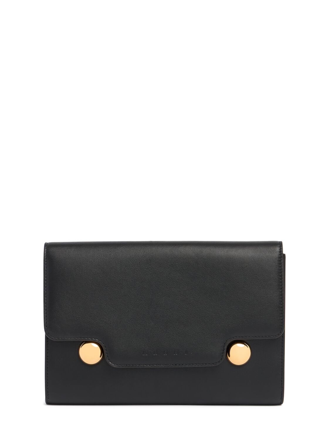 Marni Bumbag Leather Belt Bag In Black