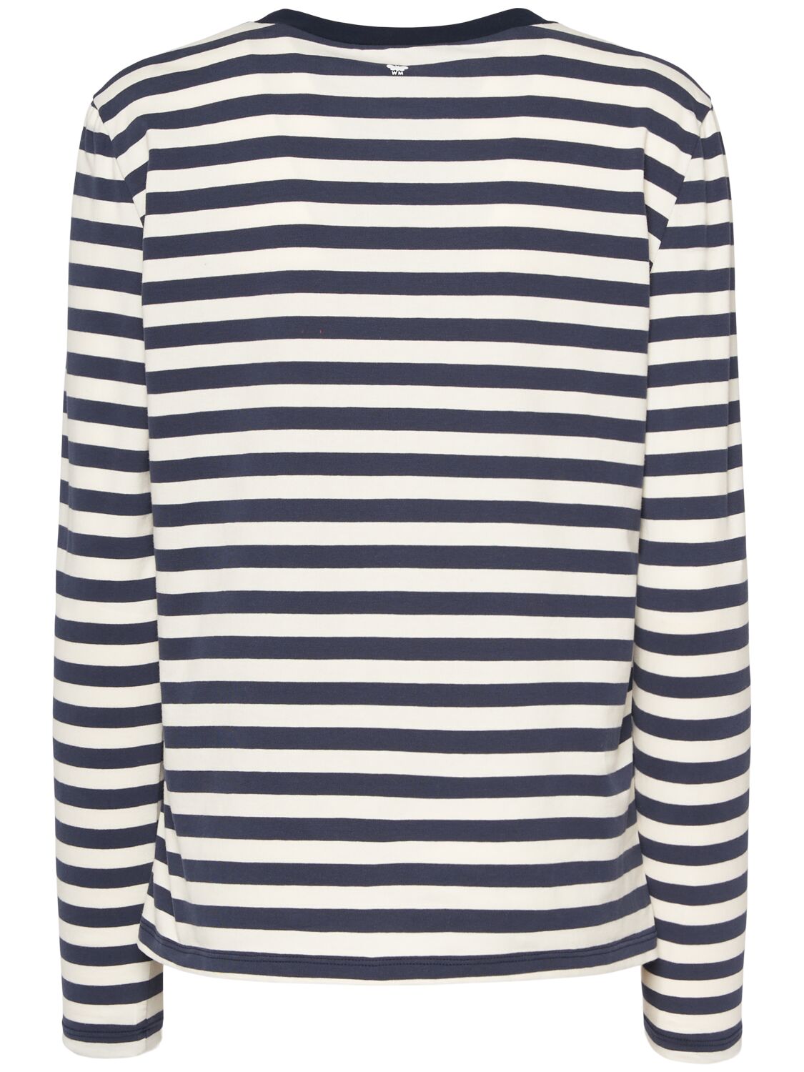 Shop Weekend Max Mara Quinoa Printed Jersey T-shirt In Blue/white