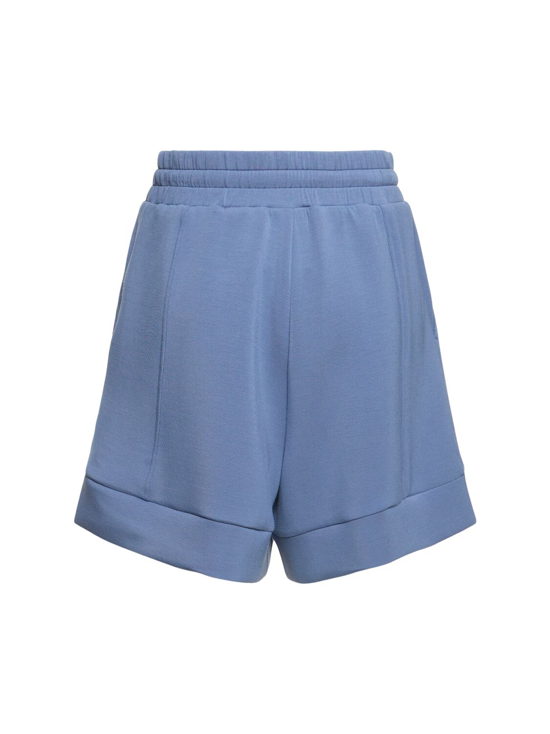 Shop Varley Adler Shorts In Light Blue