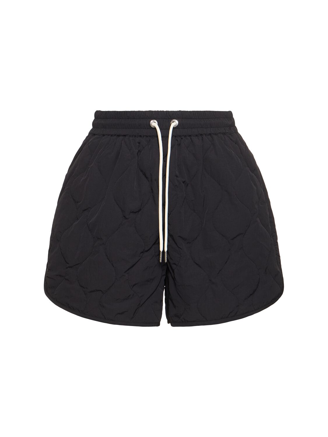 Varley Connel Quilted Shorts In Black