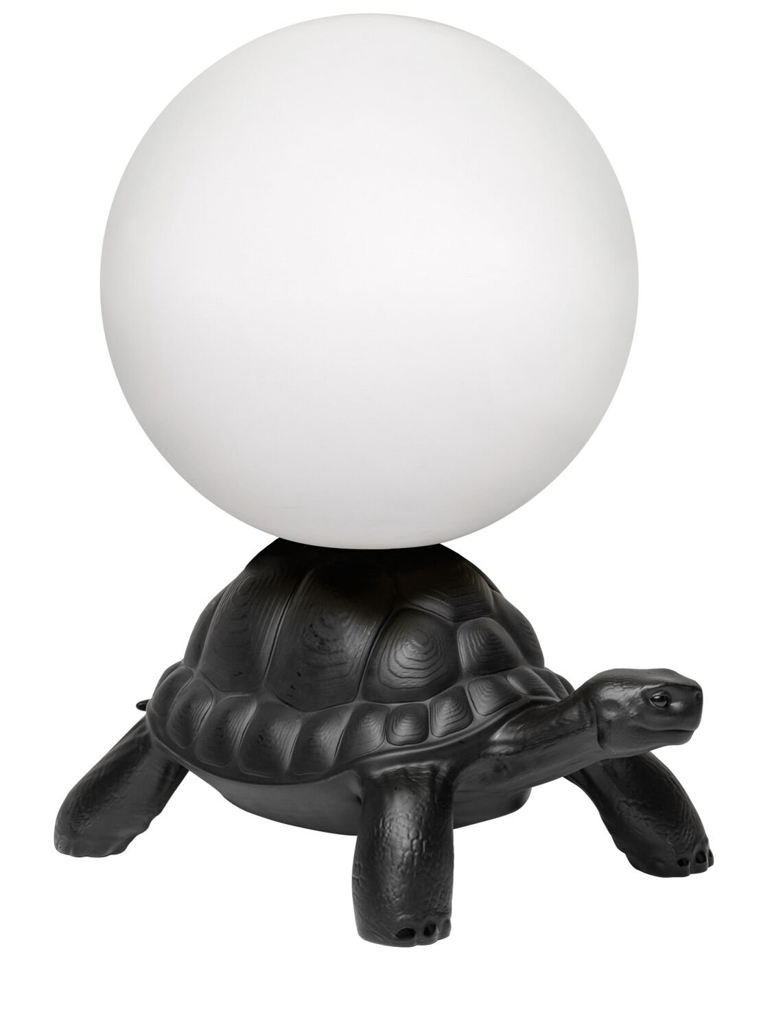 Qeeboo Turtle Carry Lamp In Black