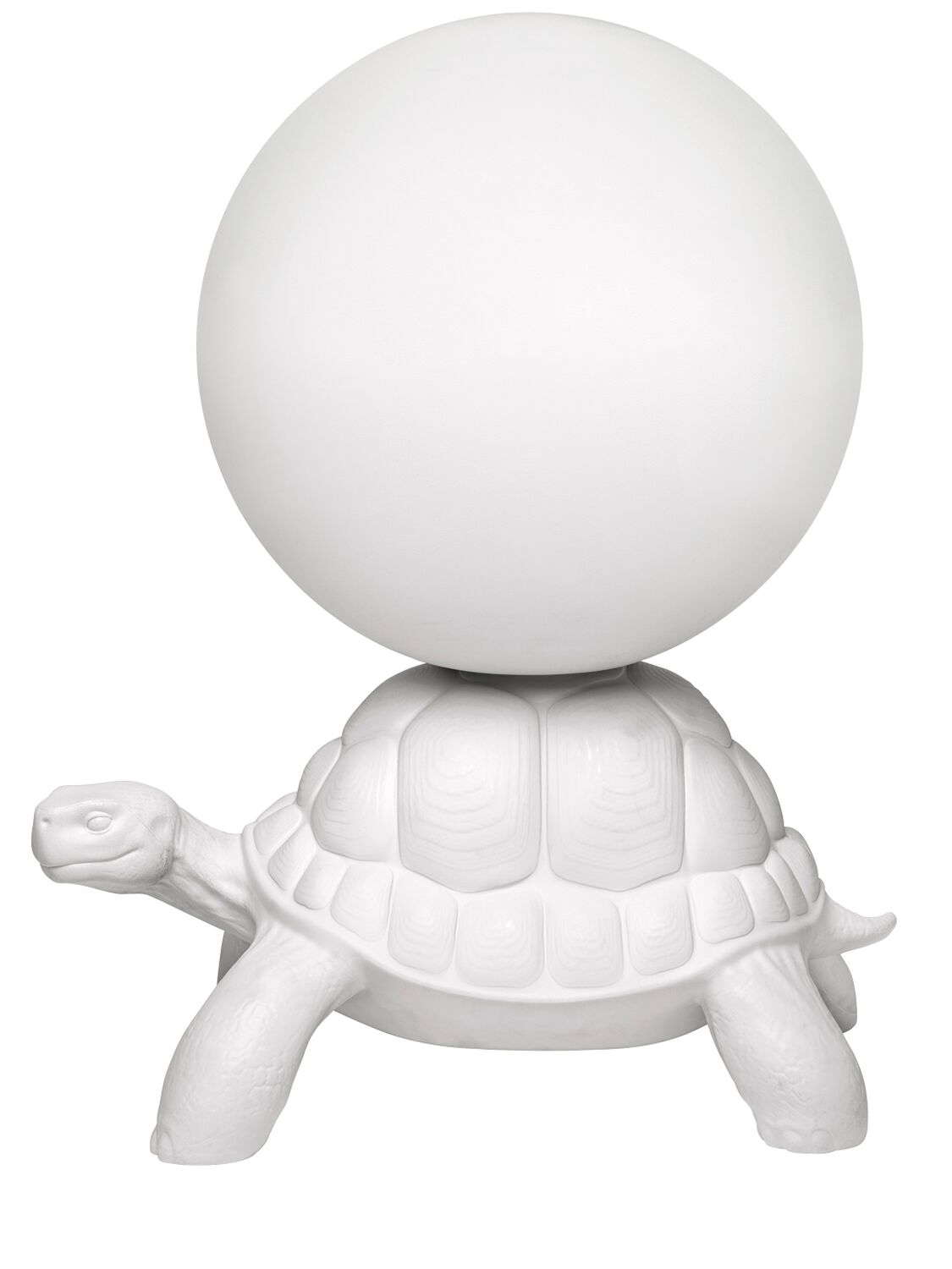 Shop Qeeboo Turtle Carry Lamp In White