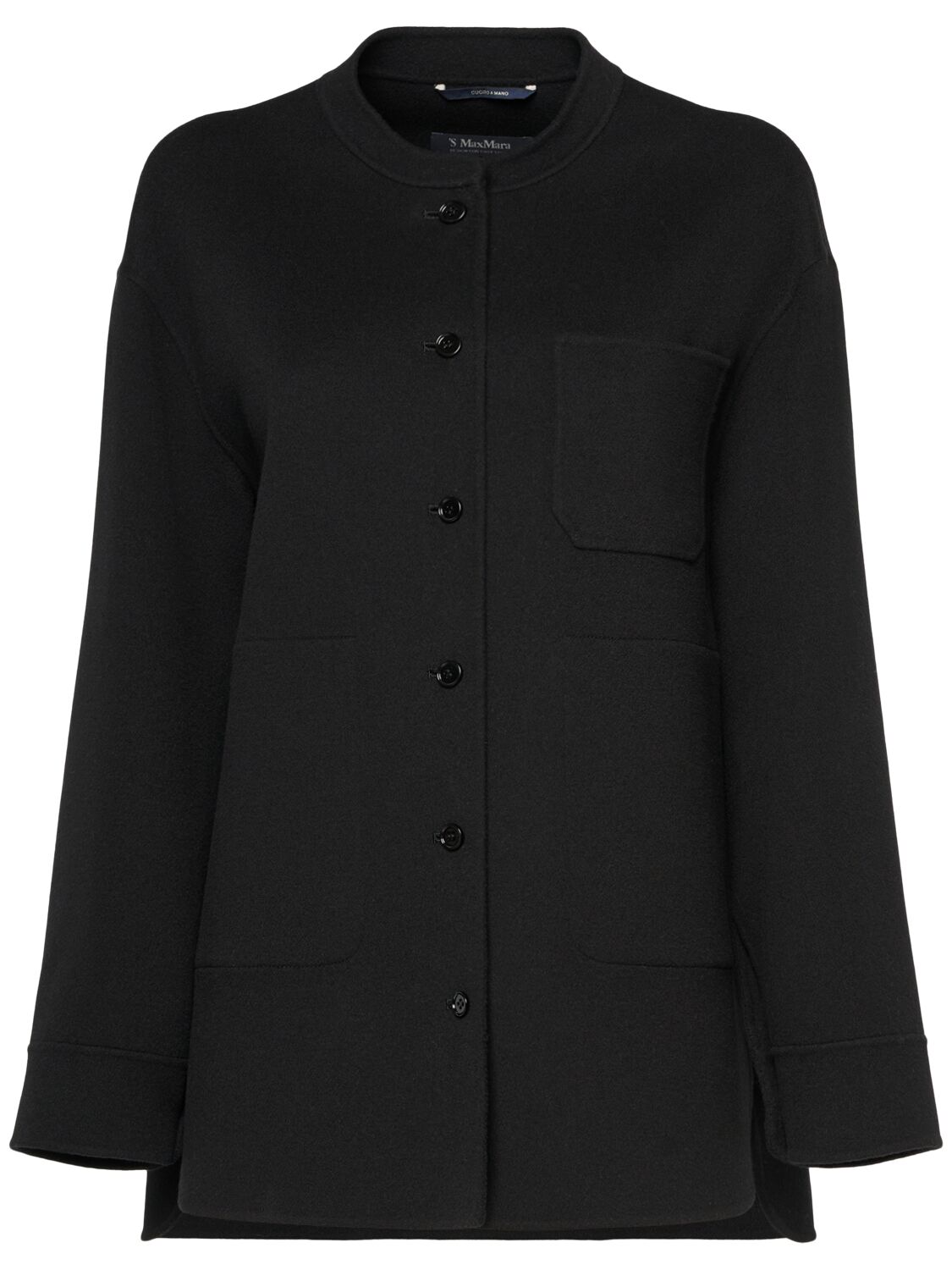 's Max Mara Costanza Single Breast Wool Jacket In Black