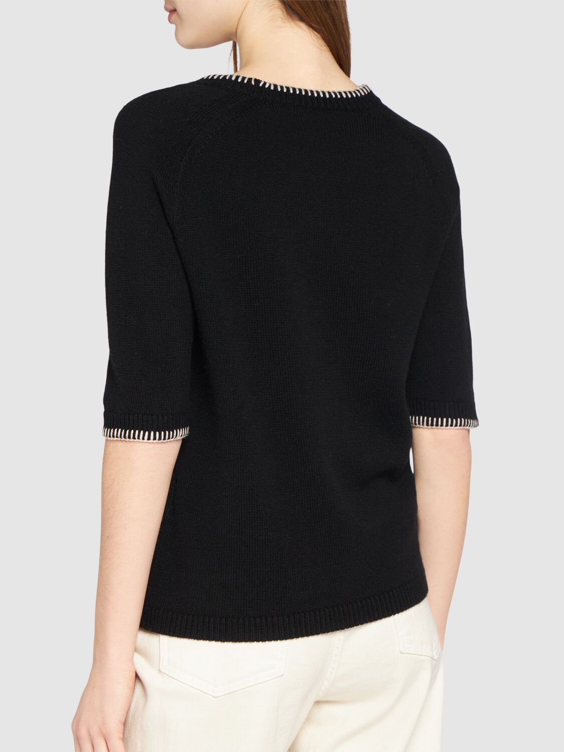 Shop 's Max Mara Apollo Knit Top In Black