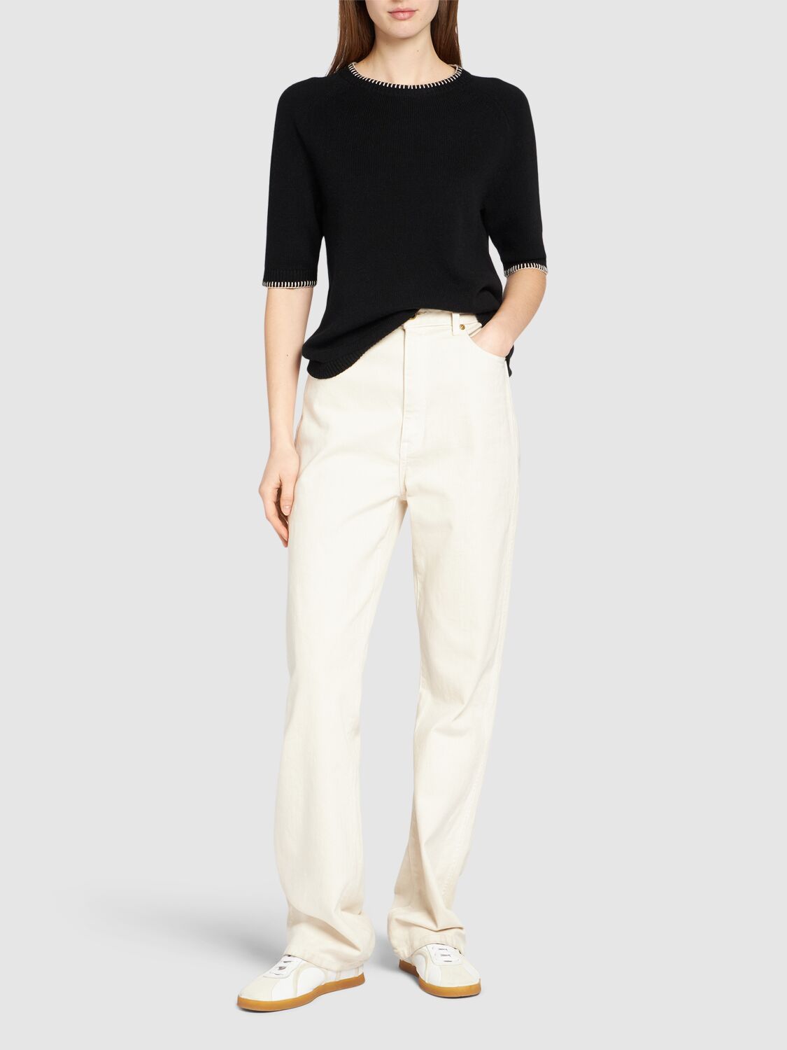 Shop 's Max Mara Apollo Knit Top In Black