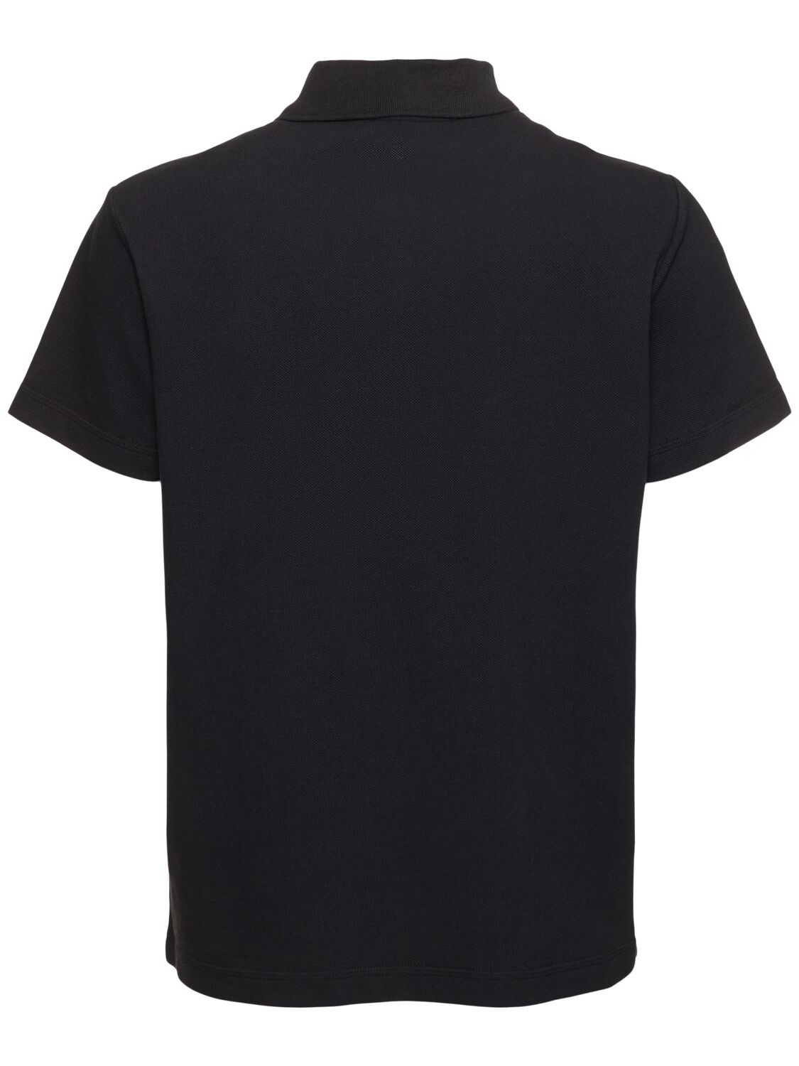 Shop Burberry Cotton Essential Polo In Black