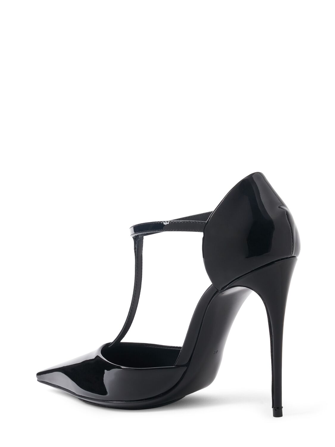 Shop Dolce & Gabbana 105mm Mun Patent Leather Pumps In Black