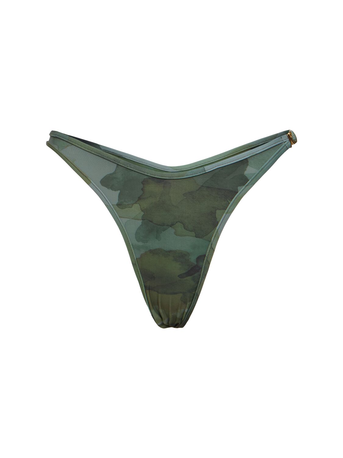 Camo Crossover Lycra Bikini Bottoms