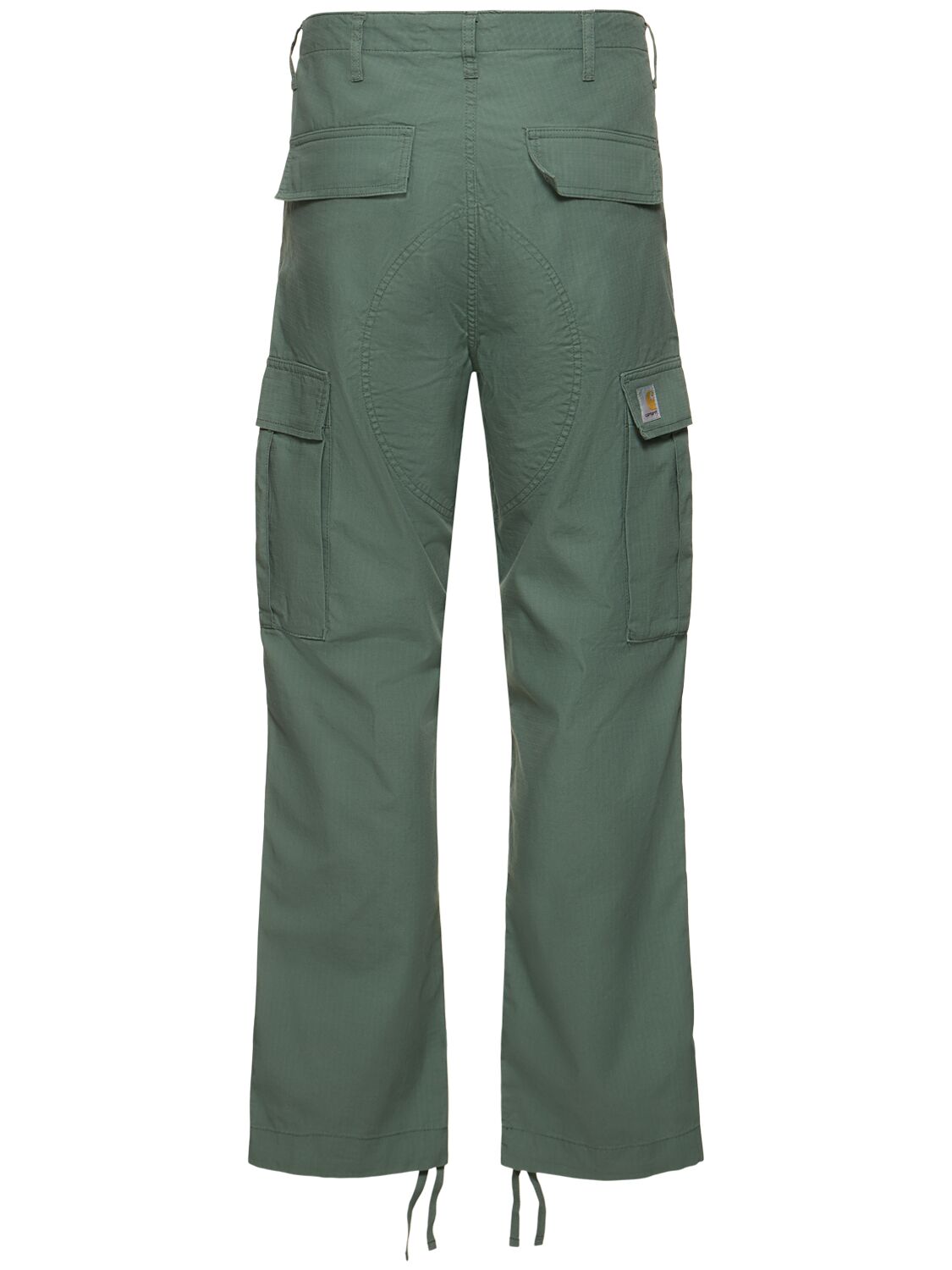 Shop Carhartt L32 Columbia Low Waist Regular Cargo In Duck Green