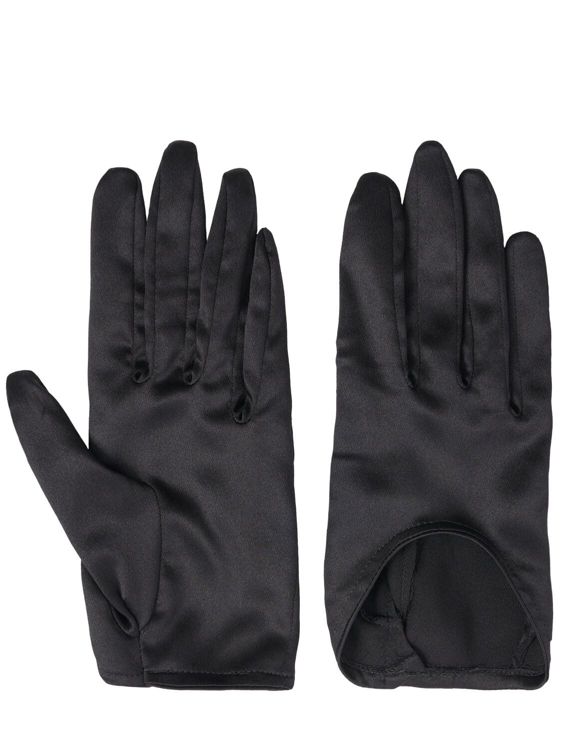 Silk Satin Short Gloves