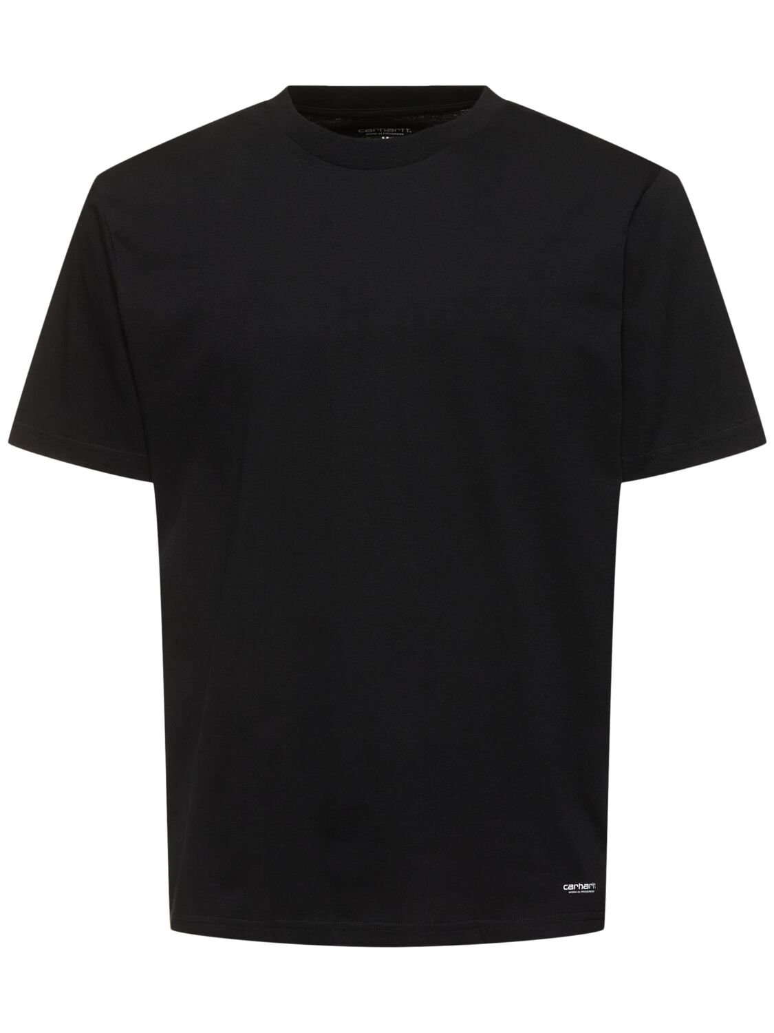 Carhartt Pack Of 2 Standard Cotton T-shirts In Black