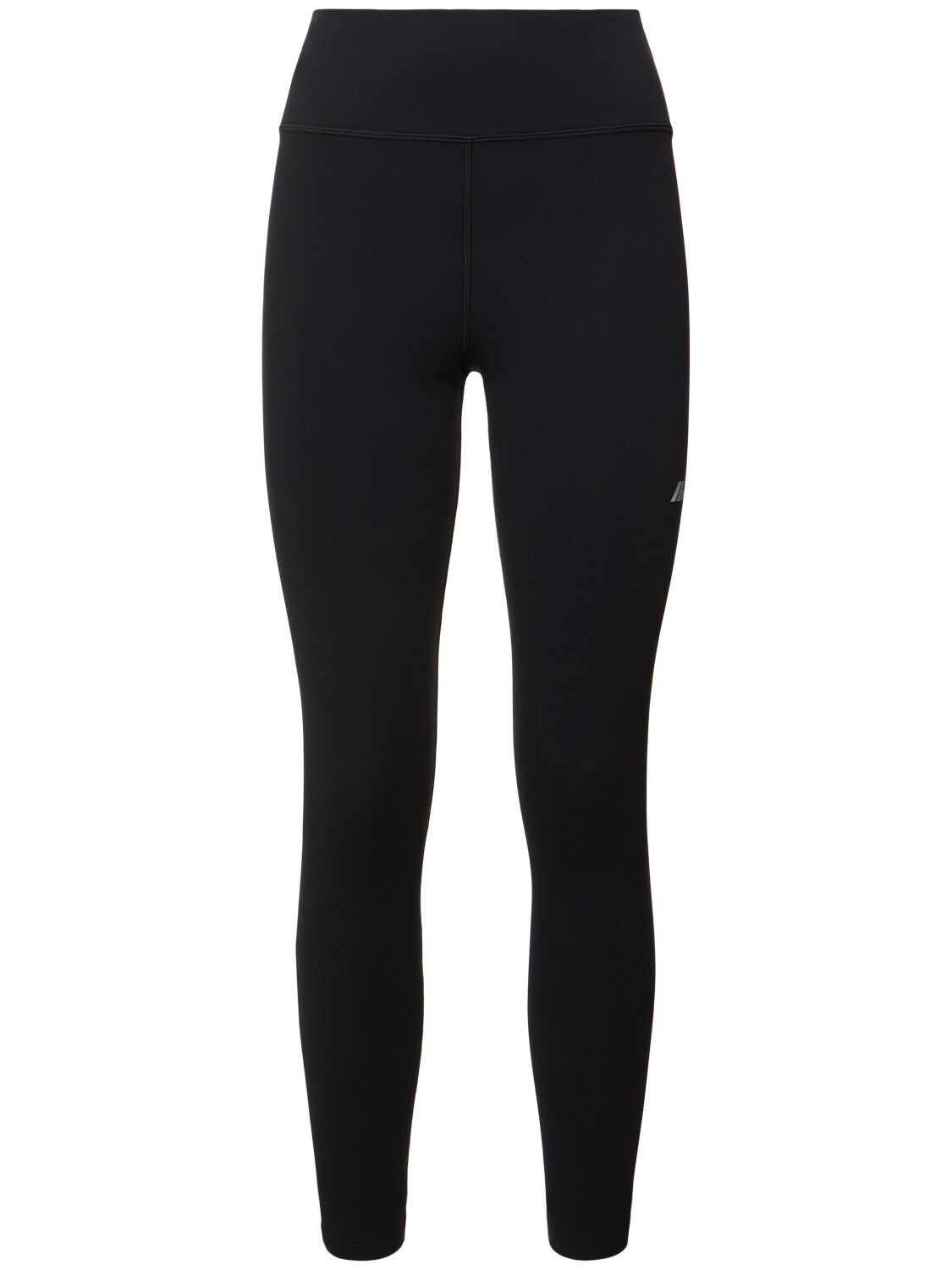 Shop Balenciaga Matte Stretch Jersey Leggings In Black