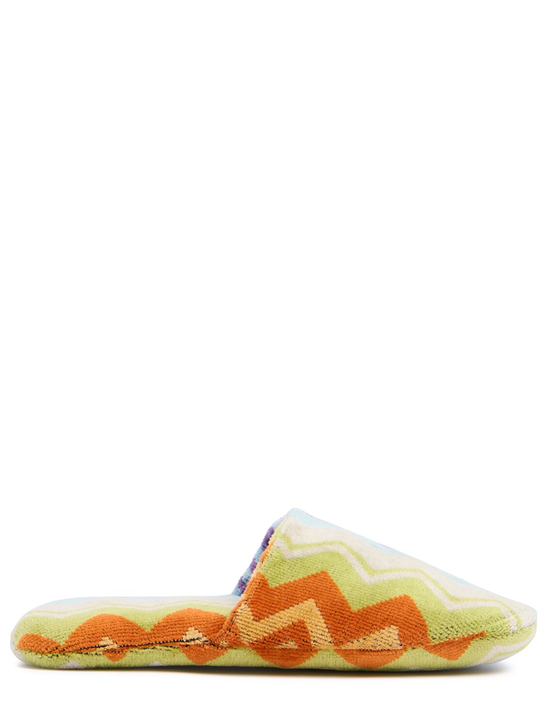Missoni Giacomo Soft Terry Slippers In Multicolor