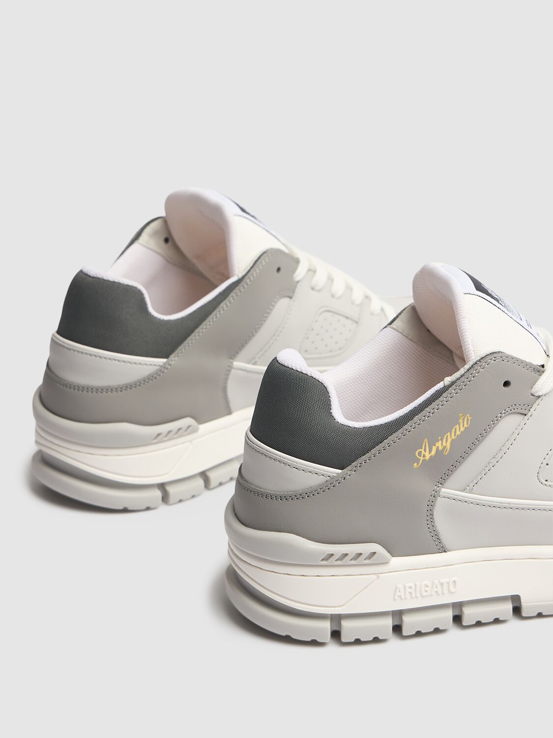 Shop Axel Arigato Area Lo Sneakers In Light Grey,grey